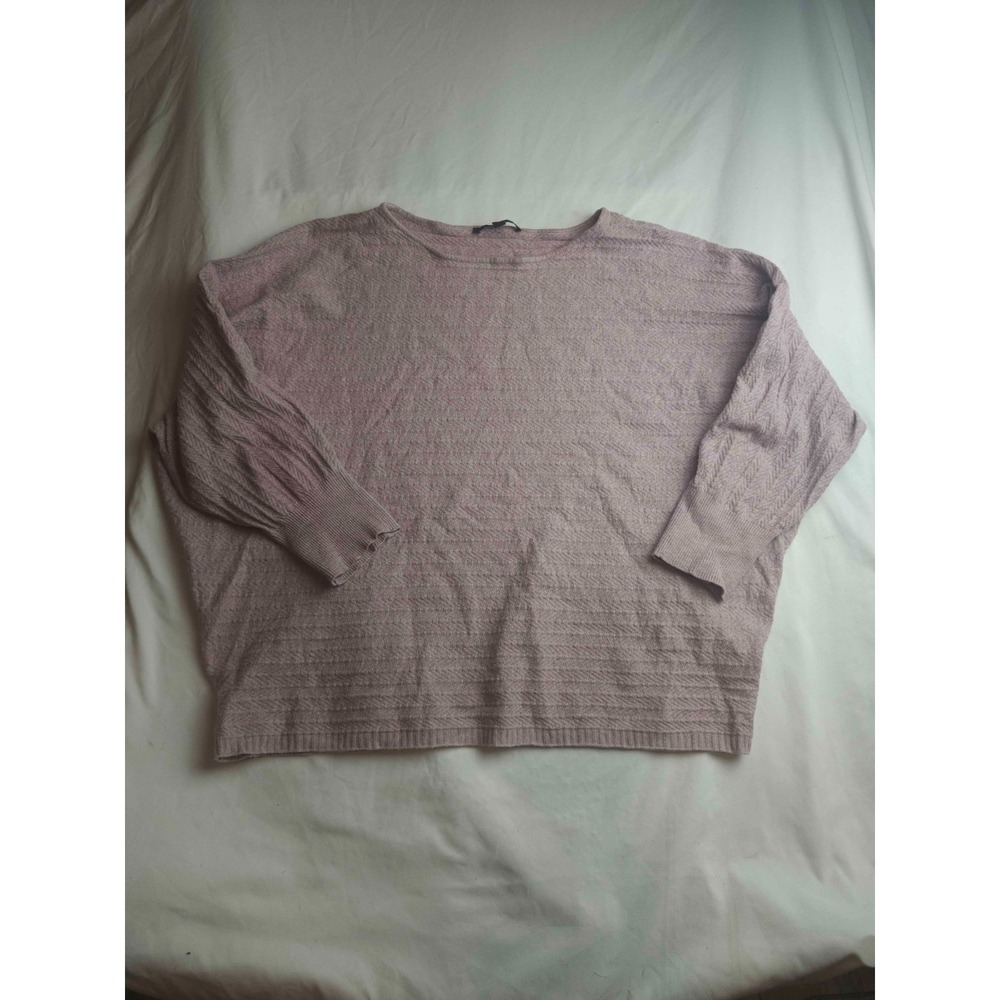 Cyrus Sweater Womens 2X Pink Knit Long Sleeve Casual Relaxed Autumn Pullover